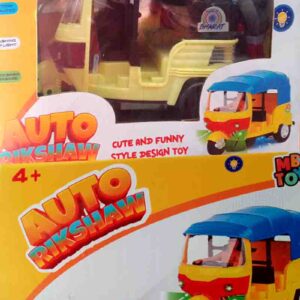 Remote Controlled AUTO Rickshaw Toy 4+Age